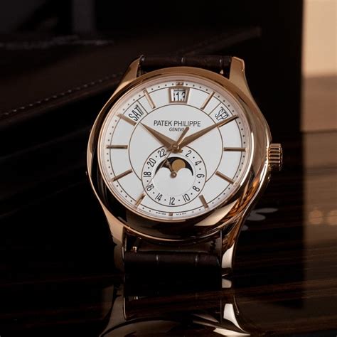 Đồng hồ patek philippe complications 5205r mặt trắng rep 11